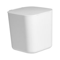 Magideal - Mini Bote De Basura Con Tapa, Bote De Basura Pequeño, Bote De Basura De Escritorio, Botes De Basura Pequeños Para Automóvil, Mesita De Noche, Escritor