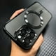 thumbnail image 1 of For Magnetic Wireless Charging Plating Clear Case For IPhone 11 12 13 14 Pro Max Shockproof Cover, 1 of 3