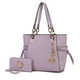 thumbnail image 1 of Cartera MKF Collection + Billetera Cuero Vegano, Lila, 1 of 3