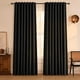 thumbnail image 1 of Cortina 100% Blackout 2 Paños 140 x 220 Lino Térmica Roller Negro, 1 of 9