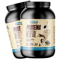 Gohard - Pack Proteinas Vegetales 2Kg En Total 66Sv Cookies And Cream