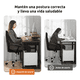 thumbnail image 2 of Escritorio 120x50x86cm con repisa ganchos puerto USB #2, 2 of 3