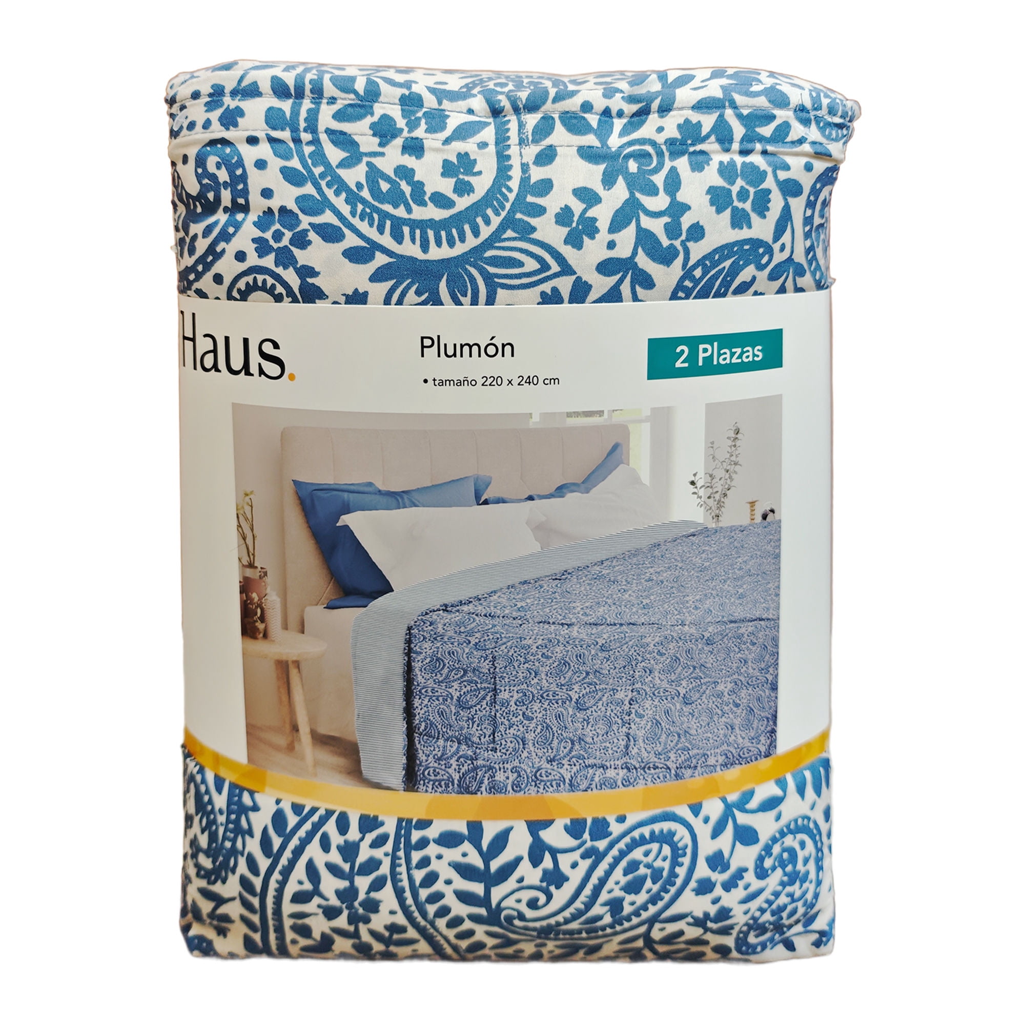 Haus - Plumón 2 Plazas Print 100% Poliester