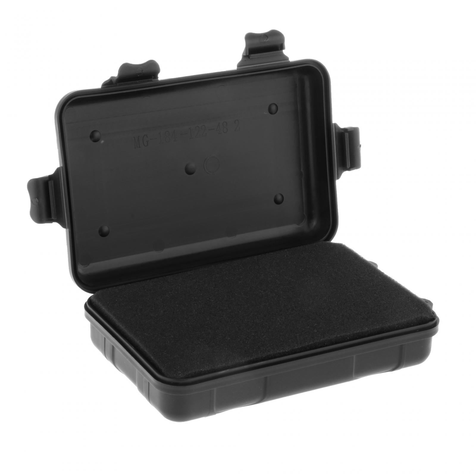 Ioensy - Caja De Herramientas Para Instrumentos, Estuche Rígido Seguro Para Reparaciones De Emergencia De Electricistas De Garaje, 18,4 Cm X 12,2 Cm X 4,8 Cm