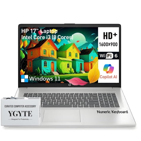 Laptop Hp 17.3'' Hd+ Intel Core I3 8 Gb Ram 512 Gb Ssd