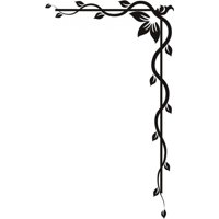Rienda Libre Graphics - Decomural Climbing Vine Floral Corner Ws-17765