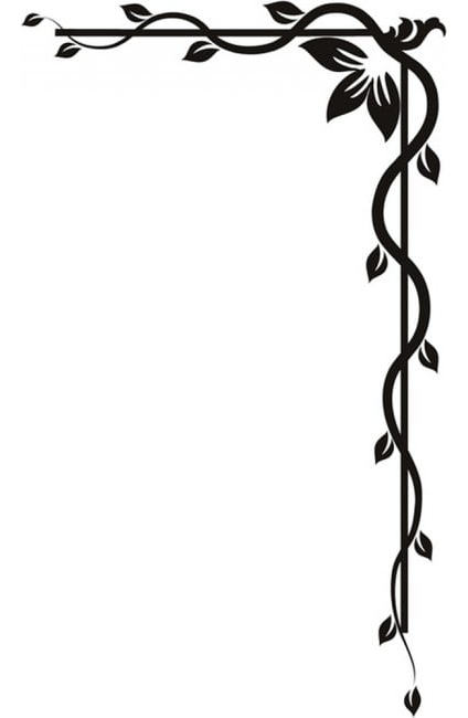 Rienda Libre Graphics - Decomural Climbing Vine Floral Corner Ws-17765