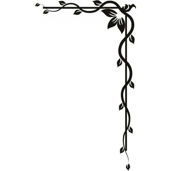 Decomural Climbing Vine Floral Corner WS-17765