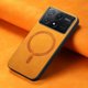 thumbnail image 3 of Magnetic Slim Case for Xiaomi Poco X6 Pro 5G with Camera Guard & Anti-Scratch Back Yellow, 3 of 6