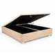 thumbnail image 2 of Base Cama Baúl 2 Plazas FELPA Beige LORE | Diseño Premium + Gran Almacenaje, 2 of 3
