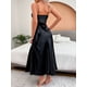 thumbnail image 2 of Sexy Lace Semi-sheer V Neck Long Line Nightdress For Women, 2 of 3