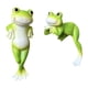 thumbnail image 1 of 2 Mini Estatuas De Ranas De Pie Y Tumbadas Para Cercas De Micropaisaje Y Macetas, 1 of 5