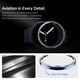 thumbnail image 3 of Protector de pantalla Spigen Bezel Tune para Galaxy Watch 8 de 44 mm, color plateado, 3 of 6
