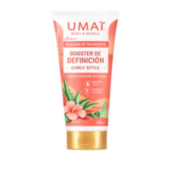 Mascarilla para el Cabello Umai de tratamiento curly style, 190 ml