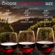 thumbnail image 3 of Juego de 4 copas de vino Bravario, irrompibles, de plástico sin tallo, 470 ml, 3 of 6