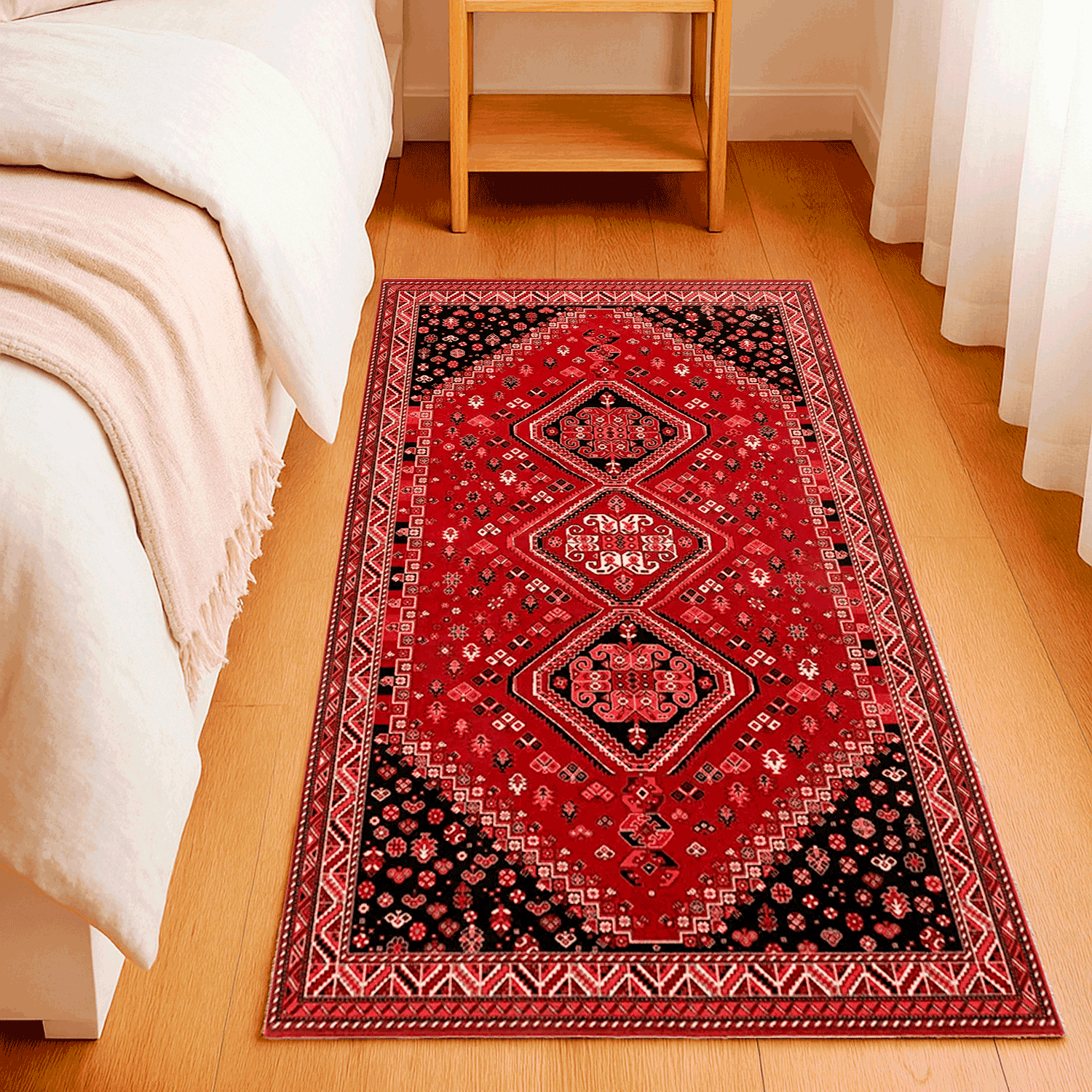 Bajada De Cama 080x120 Cm De Lana Kirman Osta 43 80 300 Bazhars