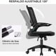 thumbnail image 5 of Silla Ergonomica Oficina Soporte Lumbar Ajustable Giratorio Negro, 5 of 8