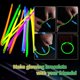 thumbnail image 3 of Glow Sticks, paquete de 150 unidades, color verde, 20 cm, con conectores, obsequios para fiestas, 3 of 7