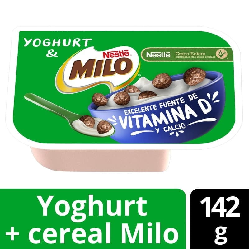 Yoghurt + Cereal Milo 142 g Nestlé