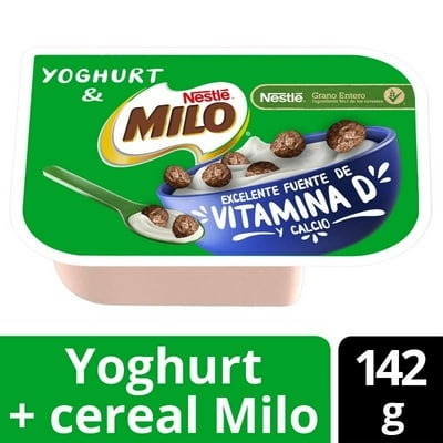 Yoghurt + Cereal Milo 142 G Nestlé