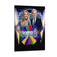 Desmarcar - La Rueda De La Fortuna Cuadro Decorativo Colgante - Arte De Pared - Póster Enmarcado - Decoración De Pared - Regalos Para Familia, Amigos Y Aficionados 20*30 Cm