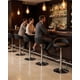 thumbnail image 3 of Set 2 Sillas de Bar Ergonómicas Ajustable con Apoyapiés, 3 of 5