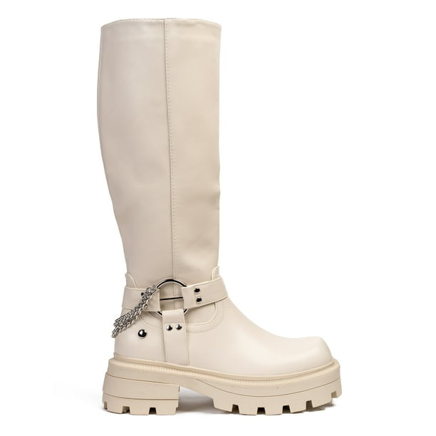 Bota Mujer Blanco Claudine Chinitown