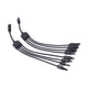 thumbnail image 3 of Conector de panel solar de 4 derivaciones, tipo Y, conector paralelo, cable de extensión para panel solar, adaptador de cable fotovoltaico, 3 of 8