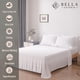 thumbnail image 2 of Juego de sábanas BC BELLA COTERIE Luxury Bamboo Viscosa King White, 2 of 7