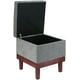thumbnail image 3 of Pouf Baúl Emilia Gris Claro Altea 45x45x46 cm, 3 of 3