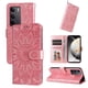 thumbnail image 1 of Funda tipo cartera FOXDOCK para Realme C71 4G , diseño girasol en relieve, cuero PU, cierre magnético, soporte y tarjetero, 1 of 5