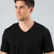 thumbnail image 3 of Camiseta Escote V Hombre Manga Corta Flores Hombre 50752-2, 3 of 3
