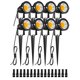 thumbnail image 1 of Luces LED ZUCKEO para paisaje, 5 W, 12 V, resistentes al agua, color blanco cálido (paquete de 8), 1 of 8
