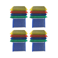 Genérico - Pack 20 Esponjas De Acero Inoxidable | Limpieza Profunda Y Sin Esfuerzo