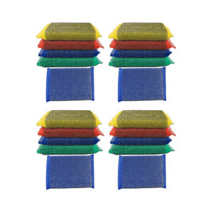 Genérico - Pack 20 Esponjas De Acero Inoxidable | Limpieza Profunda Y Sin Esfuerzo