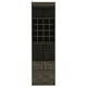thumbnail image 2 of Bar Alto 2 Puertas 16 Botelleros Fm-001o Café Oscuro, 2 of 8