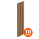 thumbnail image 1 of Wall Panel WPC Decorativo Roble Avellana, 240x16, 22mm, Caja 10 Unids., 1 of 2