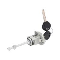 Magideal - Conjunto De Barril De Cilindro De Cerradura De Puerta Delantera, Accesorios De Repuesto Para Lado Izquierdo Del Conductor Llaves, Cerradura De Para X1