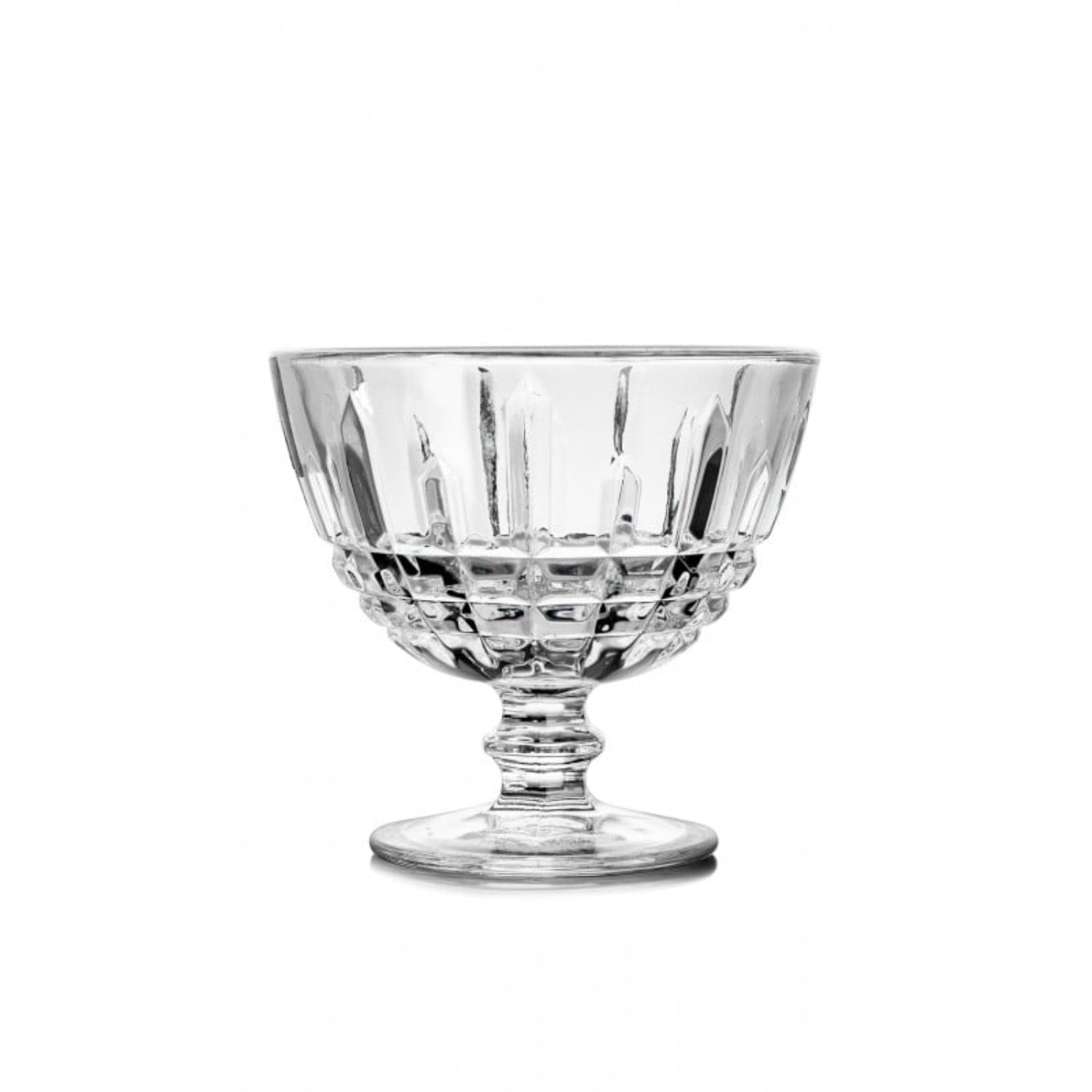 Set 6 Copas Helado 28,6cl Vintage Vidrio Fta