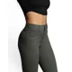 thumbnail image 3 of Jeans Mujer Cintura Flare 4243 Verde Mohicano, 3 of 3