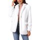 thumbnail image 4 of INSPIRE CHIC Abrigo de Piel Sintética para Mujer Moda Invierno Chaqueta Abierta Solapa de Muesca Manga Larga Abrigo Esponjoso XL Blanco, 4 of 6