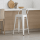thumbnail image 3 of Taburete Tolix Acero con Respaldo - Blanco, 3 of 7