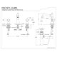 thumbnail image 4 of Grifo de baño Fauceture FSC1975PL, clásico inglés, amplio, 4 of 4