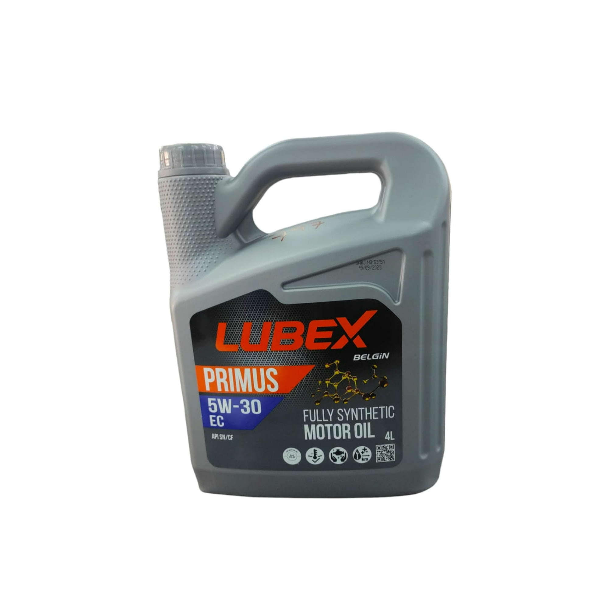 Aceite Motor Lubex 5w30 Sn Sintetico 4 Litros