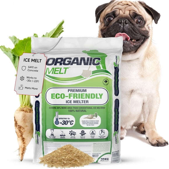 Ice Melt, caja fuerte ecológica para mascotas, entradas de hormigón, 20 kg
