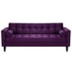 thumbnail image 1 of Sofa Retro 3cg Felpa 00 Morado, 1 of 6