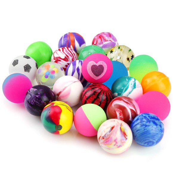 Pelotas hinchables, 24 piezas, 25 mm, para regalos de fiesta infantil