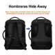 thumbnail image 5 of Mochila De Viaje Belug Impermeable 10  kg Color  negra, 5 of 5