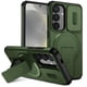 thumbnail image 1 of Funda para Samsung Galaxy S24 5G / S25 5G 6.2" con Soporte Plegable Invisible, Carga Inalámbrica Magnética MagSafe, Carcasa Deslizante para Cámara, Funda Protectora Resistente a Golpes y Caídas, Verd, 1 of 10
