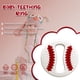 thumbnail image 3 of Béisbol de silicona Teether Itybity, refrigerable, sin BPA, 3 of 5